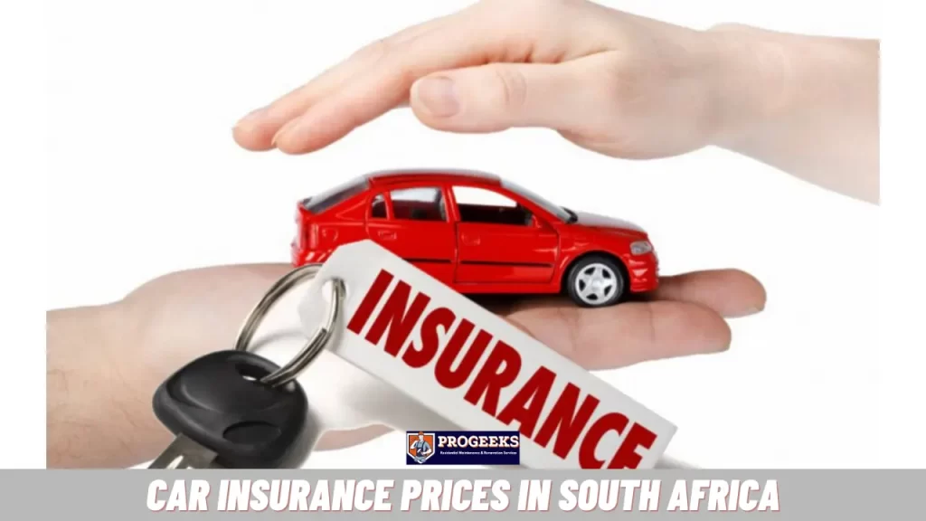 Car insurance prices in South Africa