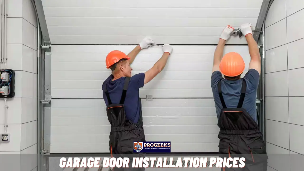 Garage Door Installation Prices Double Garage Door Cost